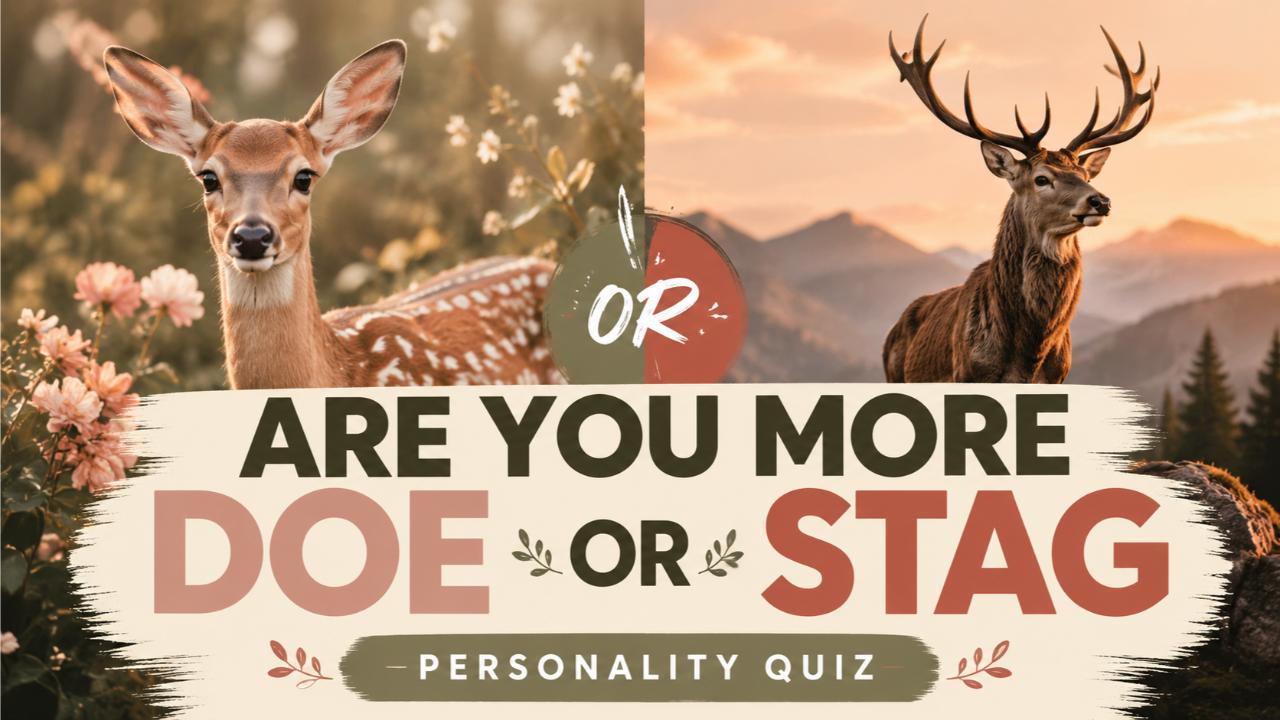 Are You More Doe or Stag Energy? Personality Quiz