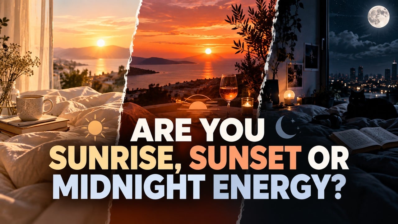 Are You Sunrise, Sunset or Midnight Energy?