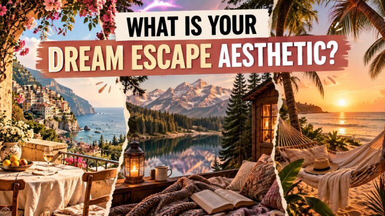 What Is Your Dream Escape Aesthetic?