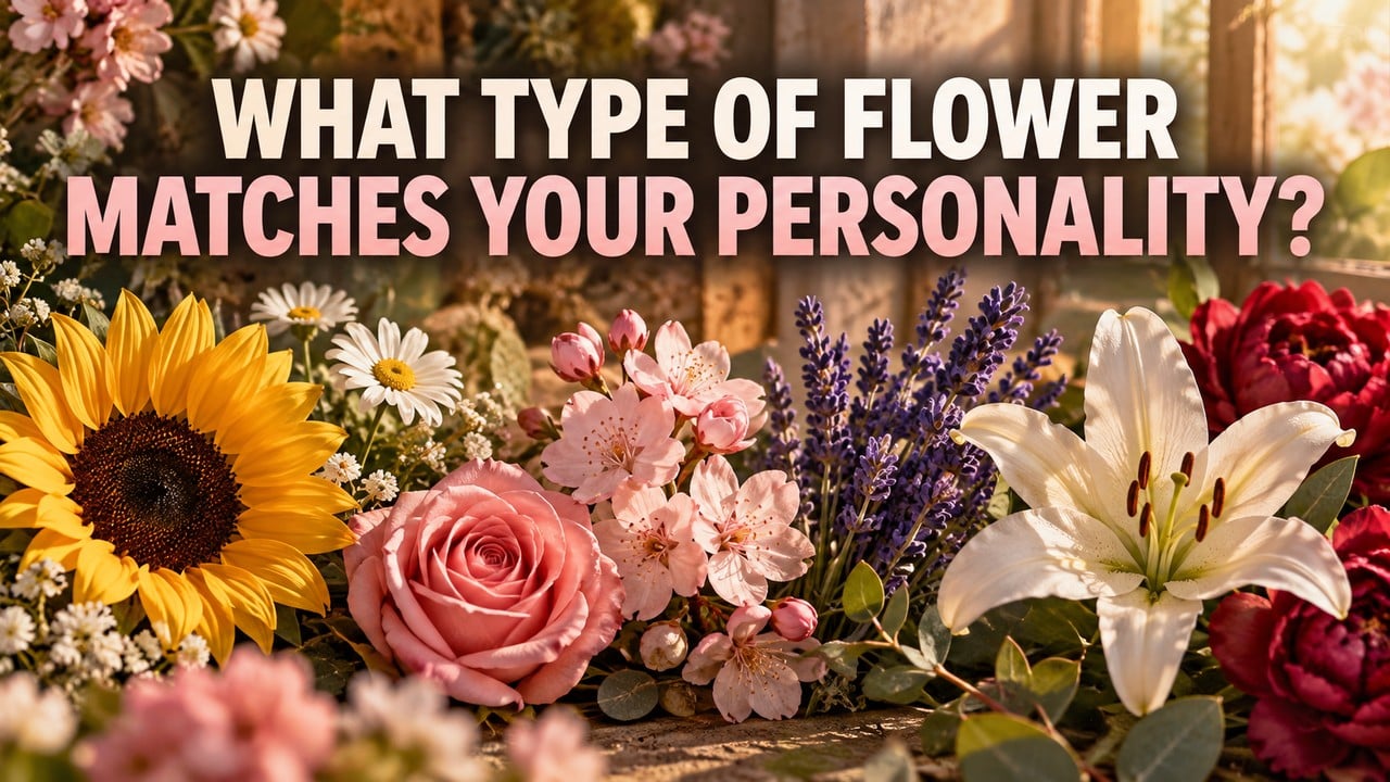 What Type of Flower Matches Your Personality?