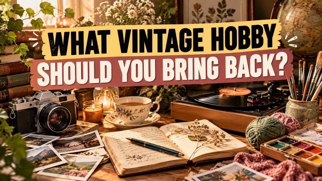 What Vintage Hobby Should You Bring Back?