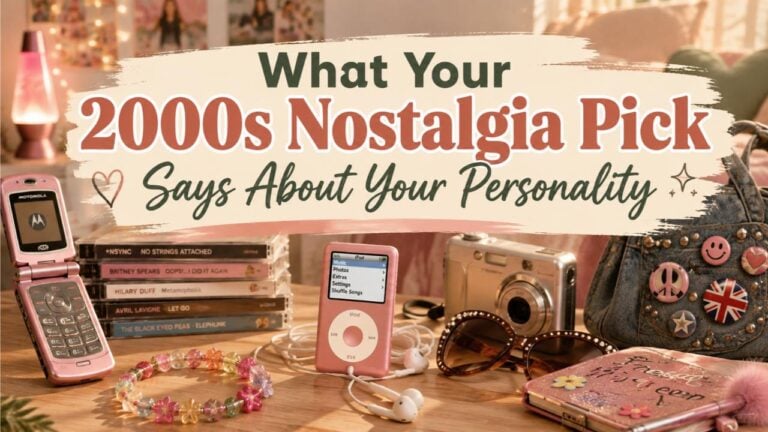 What Your 2000s Nostalgia Pick Says About Your Personality