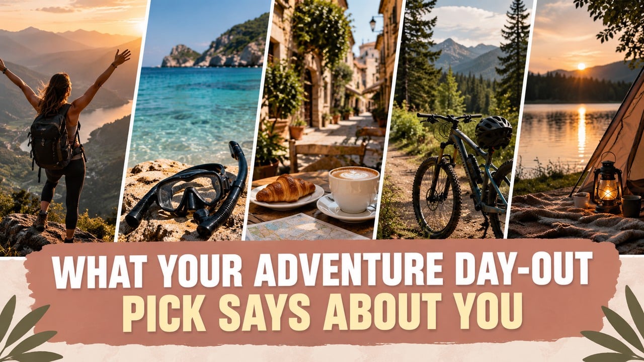 What Your Adventure Day-Out Pick Says About You