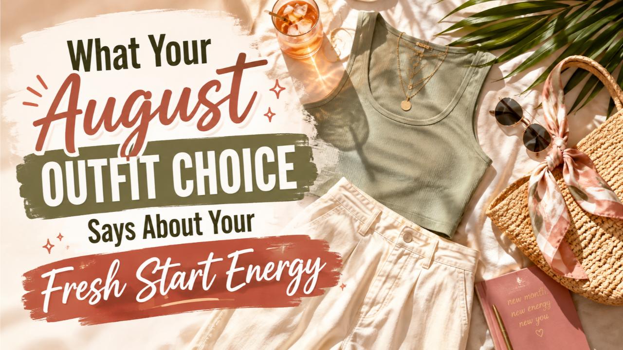 What Your August Outfit Choice Says About Your Fresh Start Energy