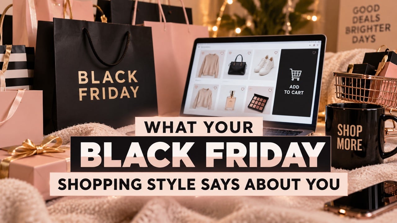 What Your Black Friday Shopping Style Says About You