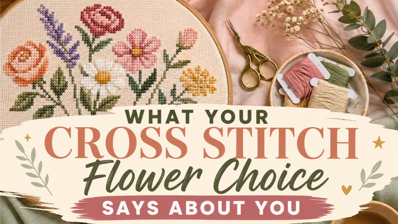 What Your Cross Stitch Flower Choice Says About You