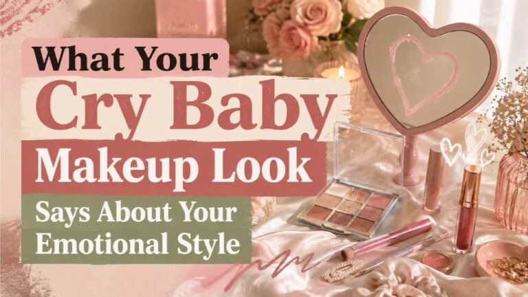What Your Cry Baby Makeup Look Says About Your Emotional Style