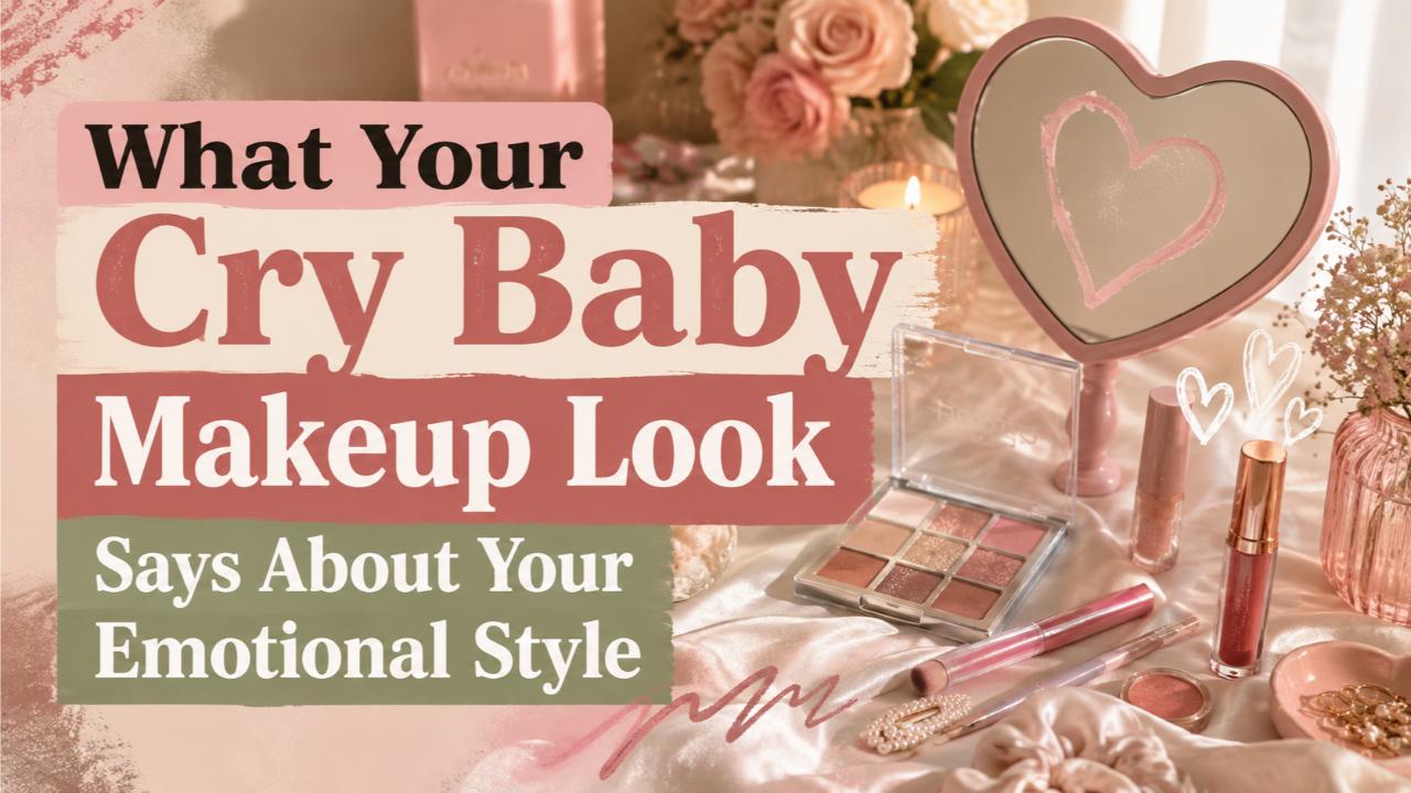 What Your Cry Baby Makeup Look Says About Your Emotional Style