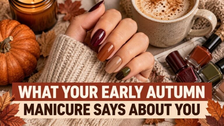 What Your Early Autumn Manicure Says About You
