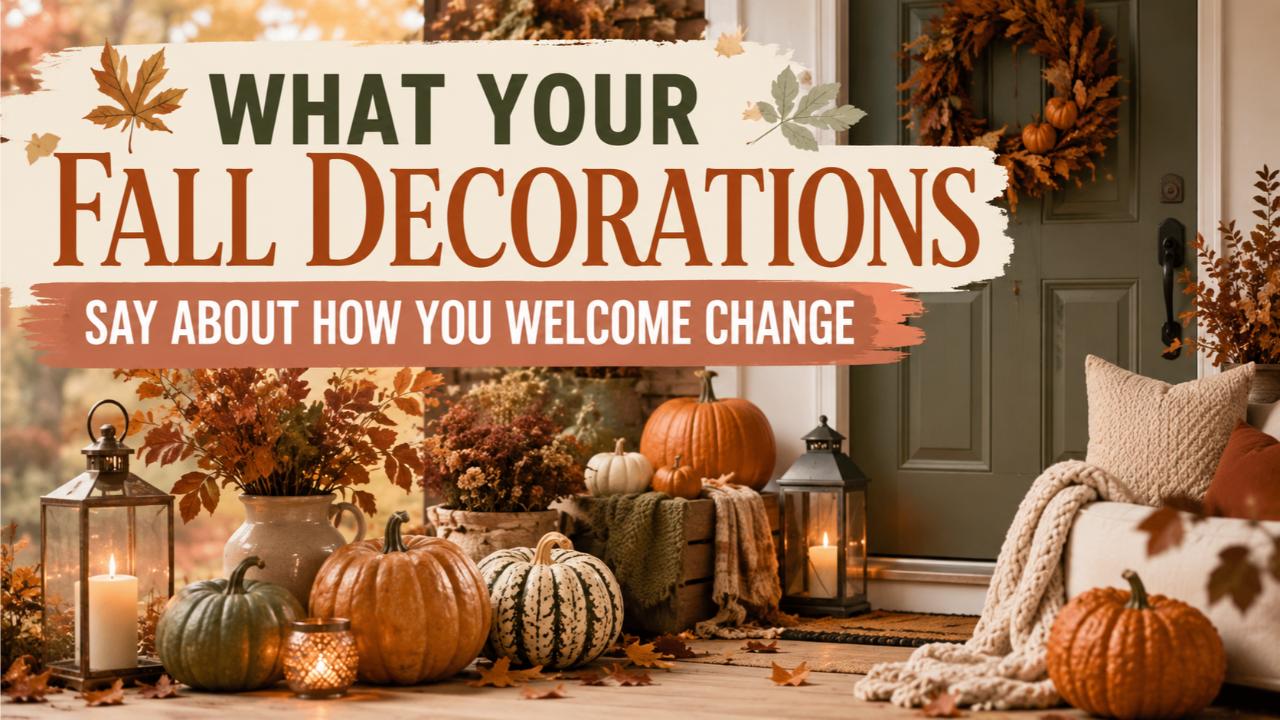 What Your Fall Decorations Say About How You Welcome Change