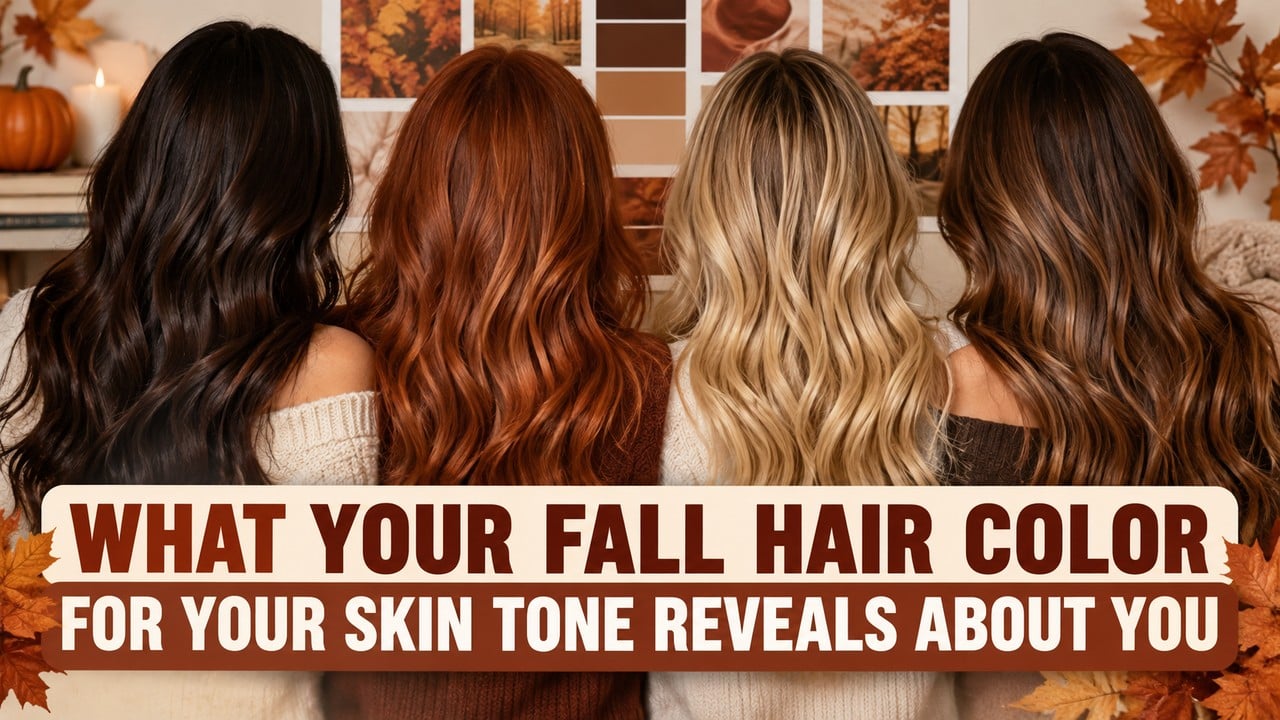What Your Fall Hair Color For Your Skin Tone Reveals About You