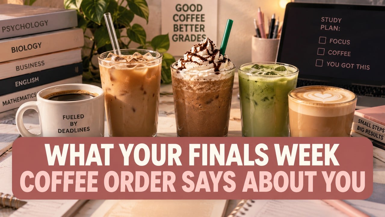 What Your Finals Week Coffee Order Says About You