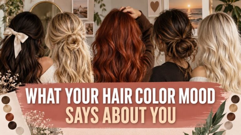 What Your Hair Color Mood Says About You