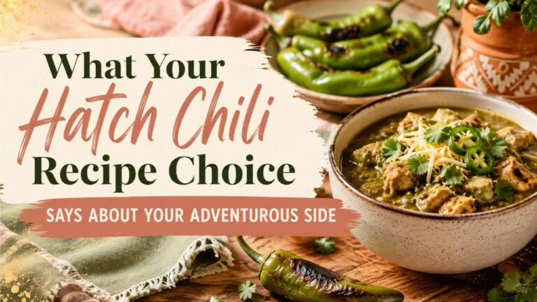 What Your Hatch Chili Recipe Choice Says About Your Adventurous Side