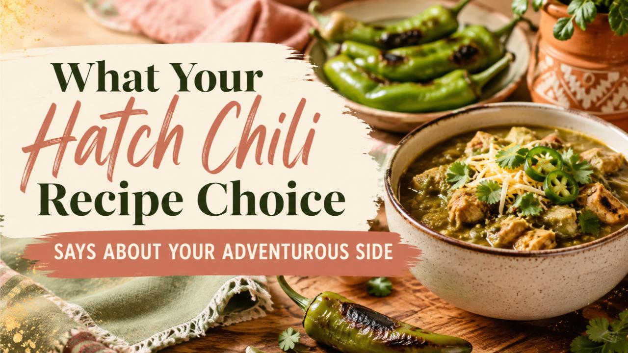 What Your Hatch Chili Recipe Choice Says About Your Adventurous Side