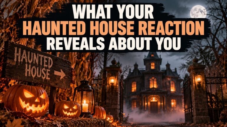 What Your Haunted House Reaction Reveals About You