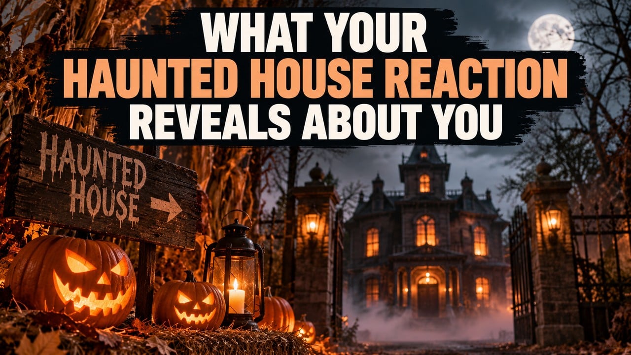 What Your Haunted House Reaction Reveals About You