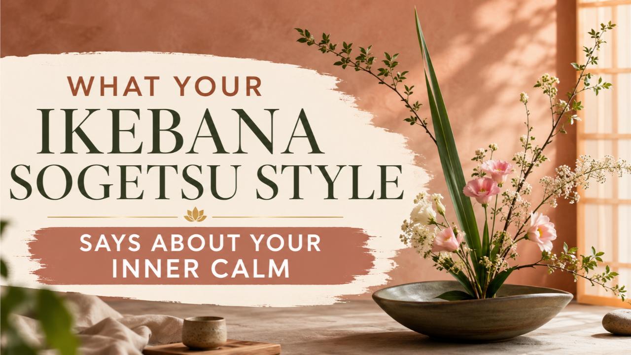 What Your Ikebana Sogetsu Style Says About Your Inner Calm