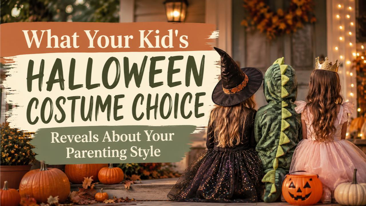 What Your Kid's Halloween Costume Choice Reveals About Your Parenting Style