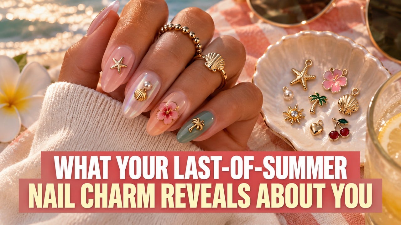 What Your Last-Of-Summer Nail Charm Reveals About You