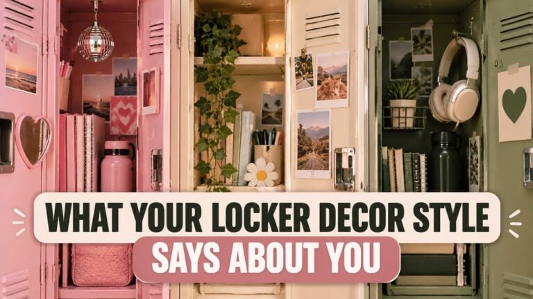 What Your Locker Decor Style Says About You
