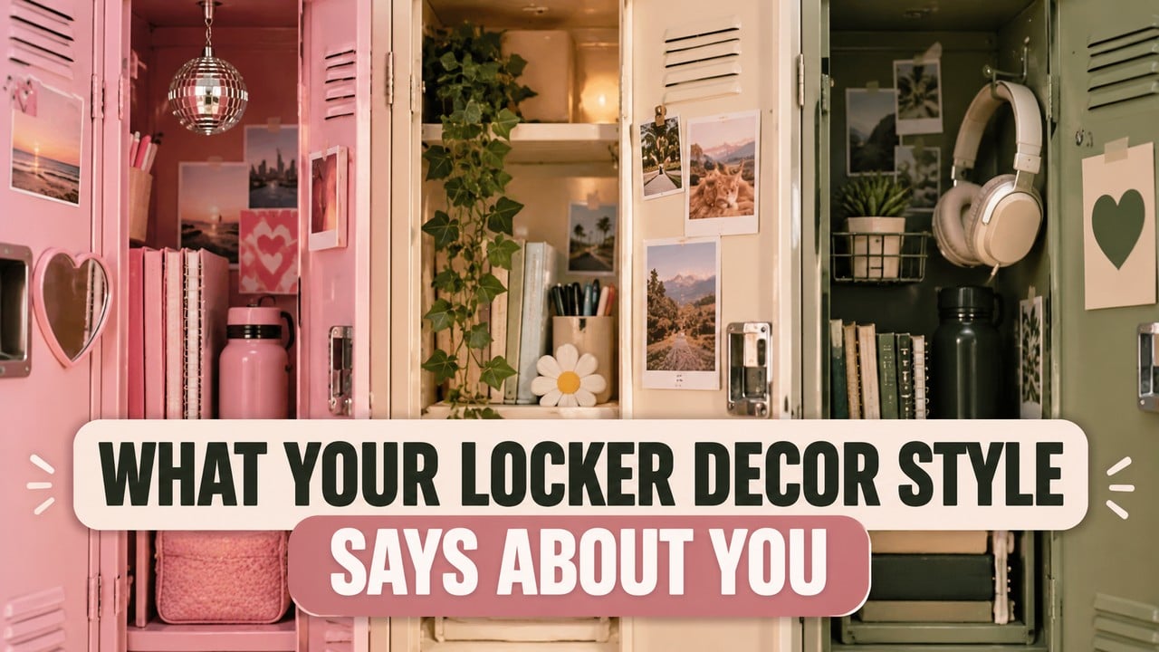 What Your Locker Decor Style Says About You