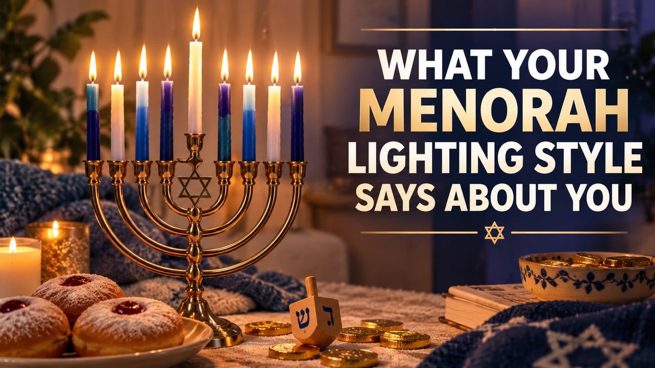What Your Menorah Lighting Style Says About You