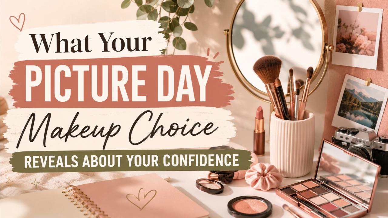 What Your Picture Day Makeup Choice Reveals About Your Confidence