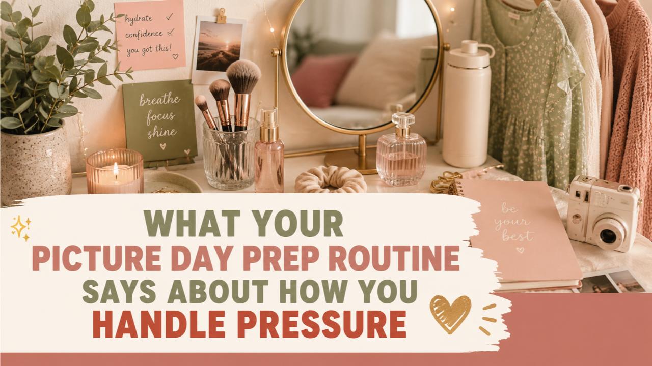 What Your Picture Day Prep Routine Says About How You Handle Pressure