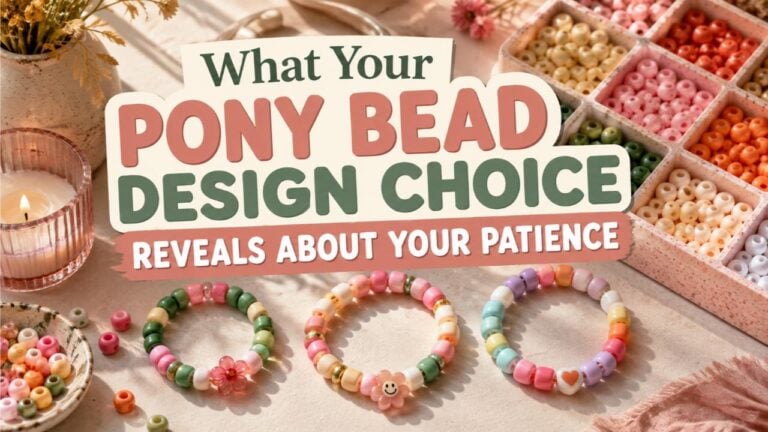 What Your Pony Bead Design Choice Reveals About Your Patience