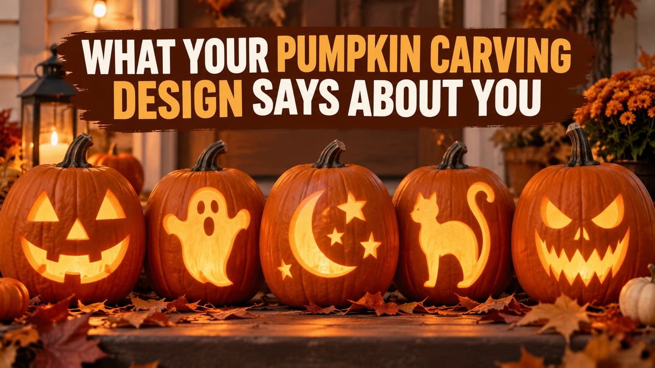 What Your Pumpkin Carving Design Says About You