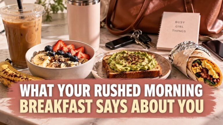 What Your Rushed Morning Breakfast Says About You