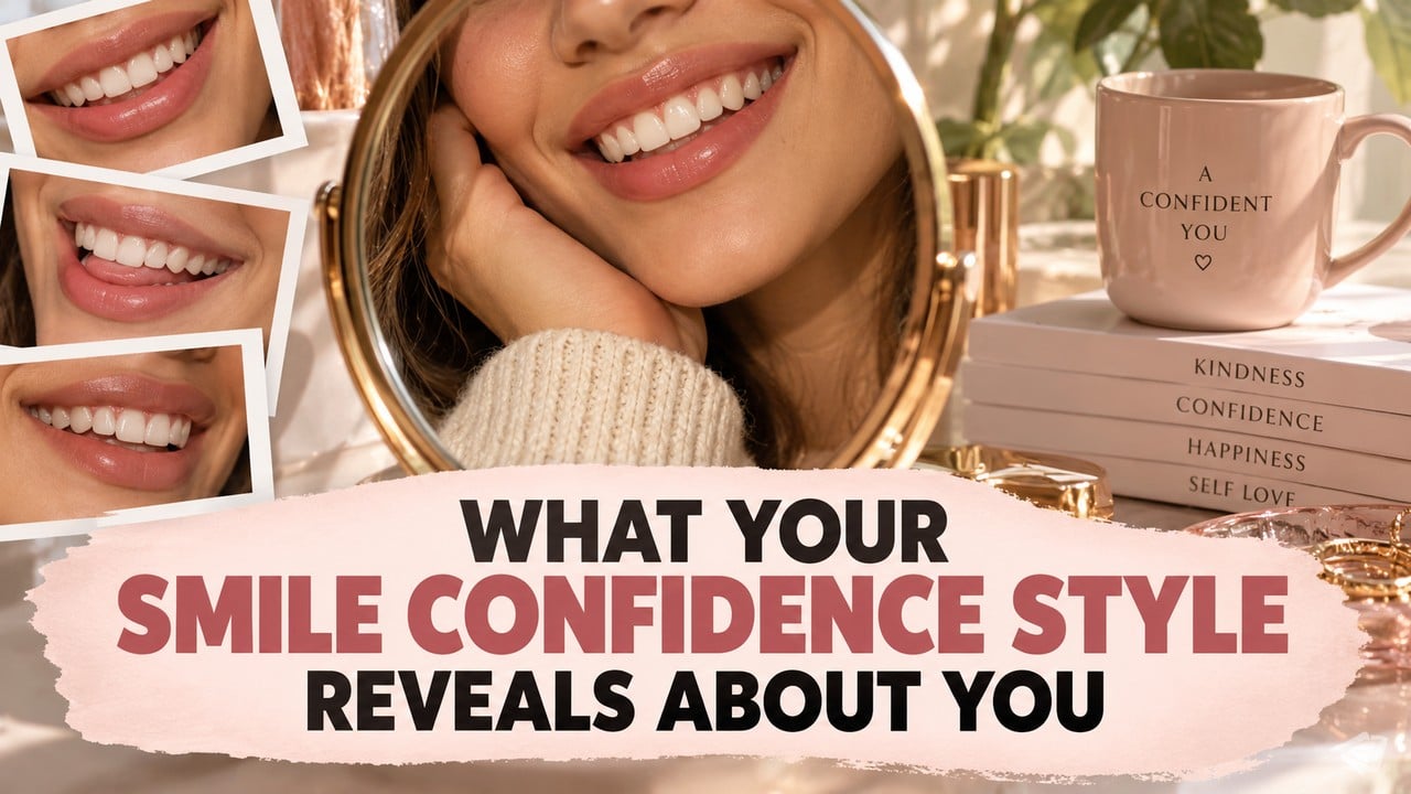 What Your Smile Confidence Style Reveals About You
