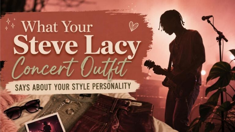 What Your Steve Lacy Concert Outfit Says About Your Style Personality