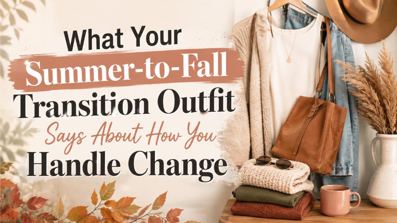 What Your Summer-to-Fall Transition Outfit Says About How You Handle Change