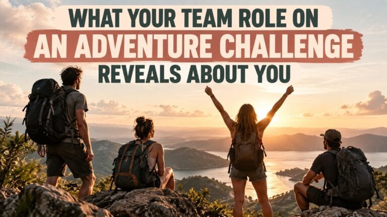 What Your Team Role On An Adventure Challenge Reveals About You