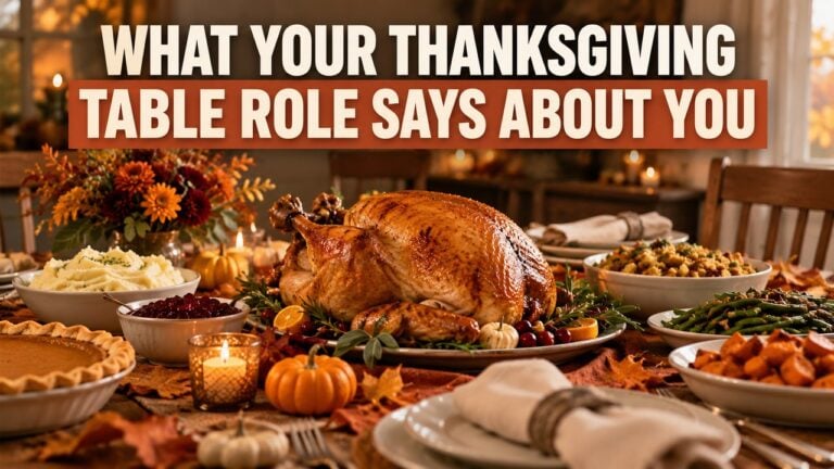 What Your Thanksgiving Table Role Says About You