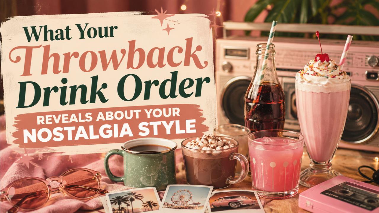 What Your Throwback Drink Order Reveals About Your Nostalgia Style