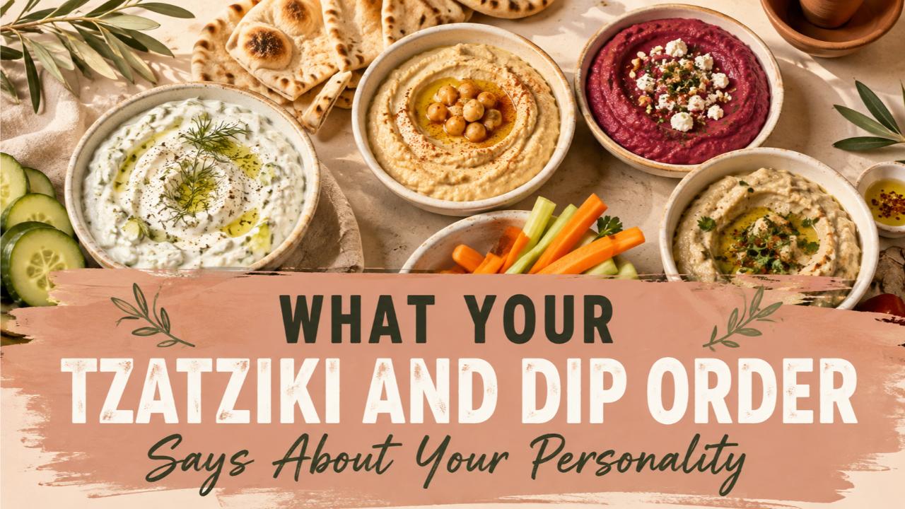 What Your Tzatziki and Dip Order Says About Your Personality