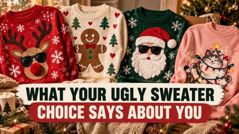 What Your Ugly Sweater Choice Says About You