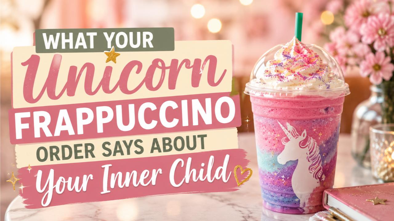 What Your Unicorn Frappuccino Order Says About Your Inner Child