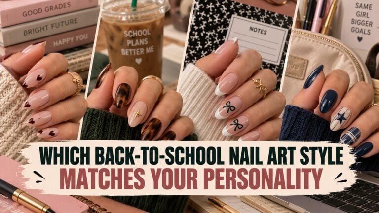 Which Back-to-School Nail Art Style Matches Your Personality