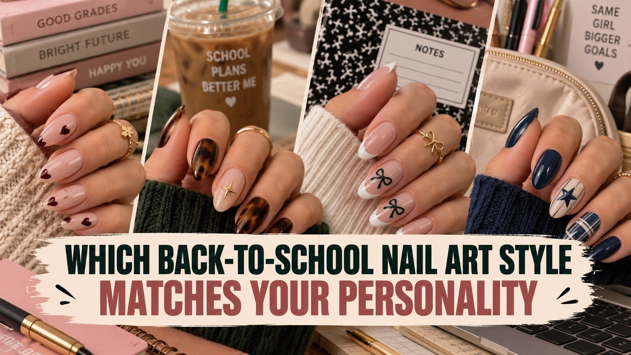 Which Back-to-School Nail Art Style Matches Your Personality
