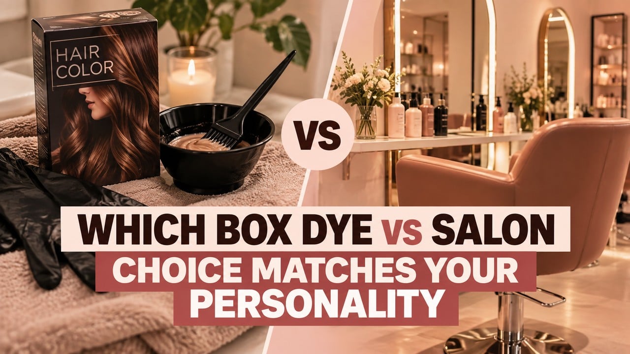 Which Box Dye vs Salon Choice Matches Your Personality