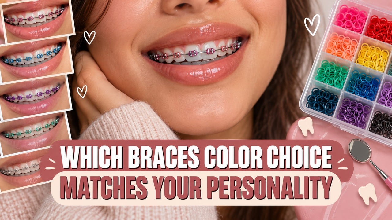 Which Braces Color Choice Matches Your Personality