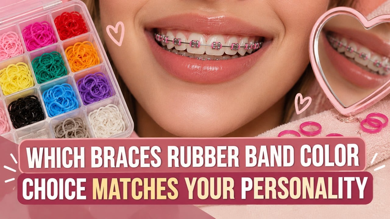 Which Braces Rubber Band Color Choice Matches Your Personality
