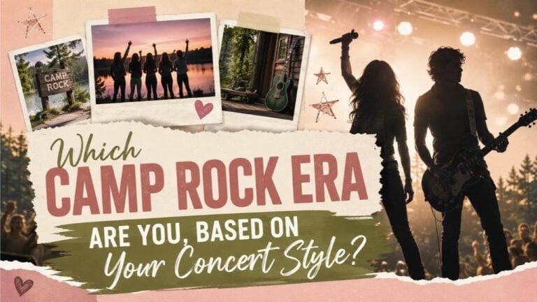 Which Camp Rock Era Are You, Based on Your Concert Style?
