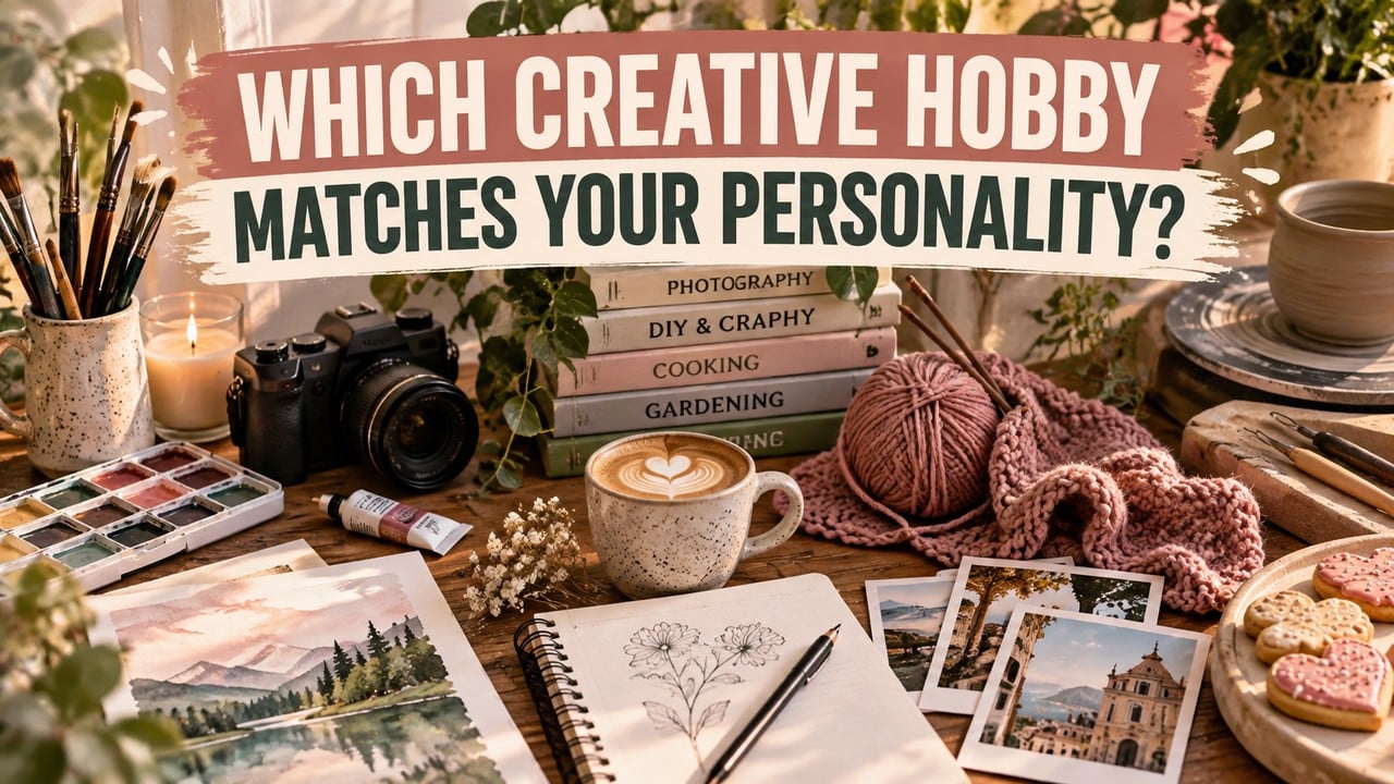 Which Creative Hobby Matches Your Personality?
