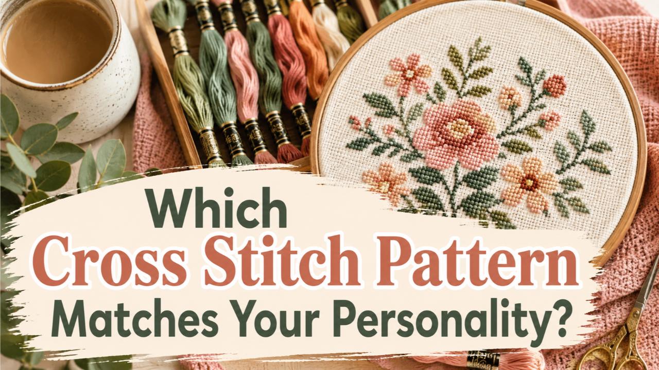 Which Cross Stitch Pattern Matches Your Personality?