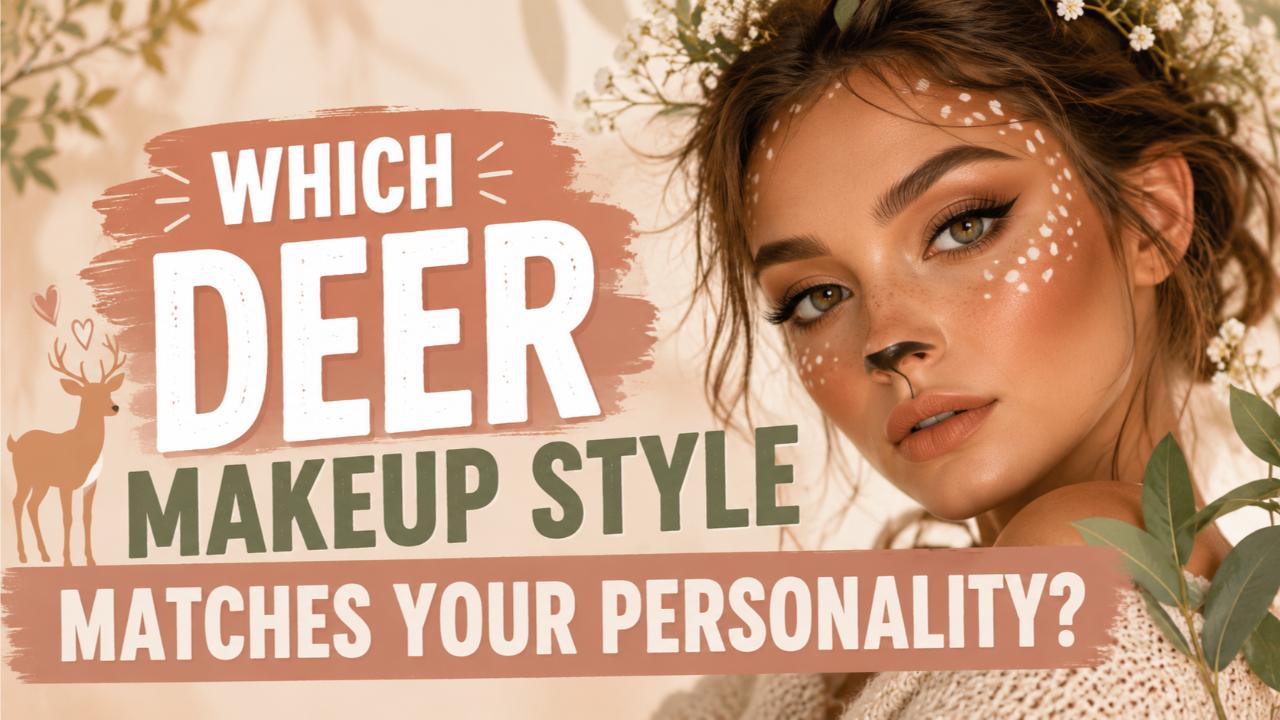 Which Deer Makeup Style Matches Your Personality?